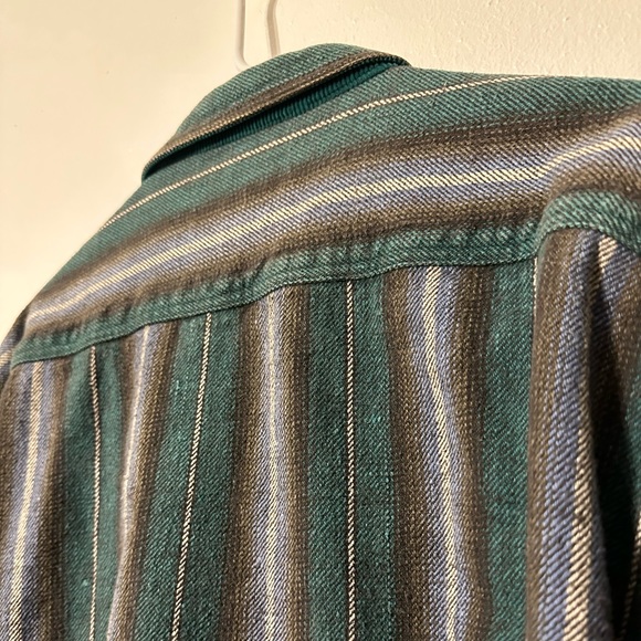 Creative edge denim long sleeve button up! - Picture 8 of 8